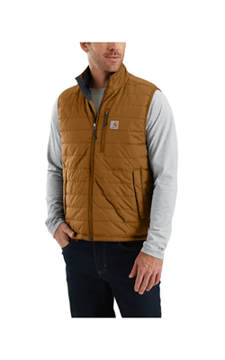GILET GILLIAM VEST BROWN 